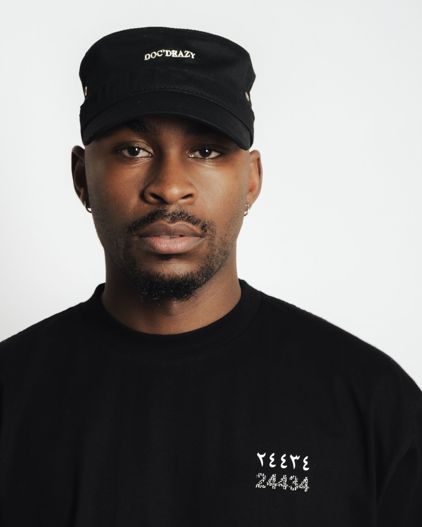 Doc Deazy Military Cap Black