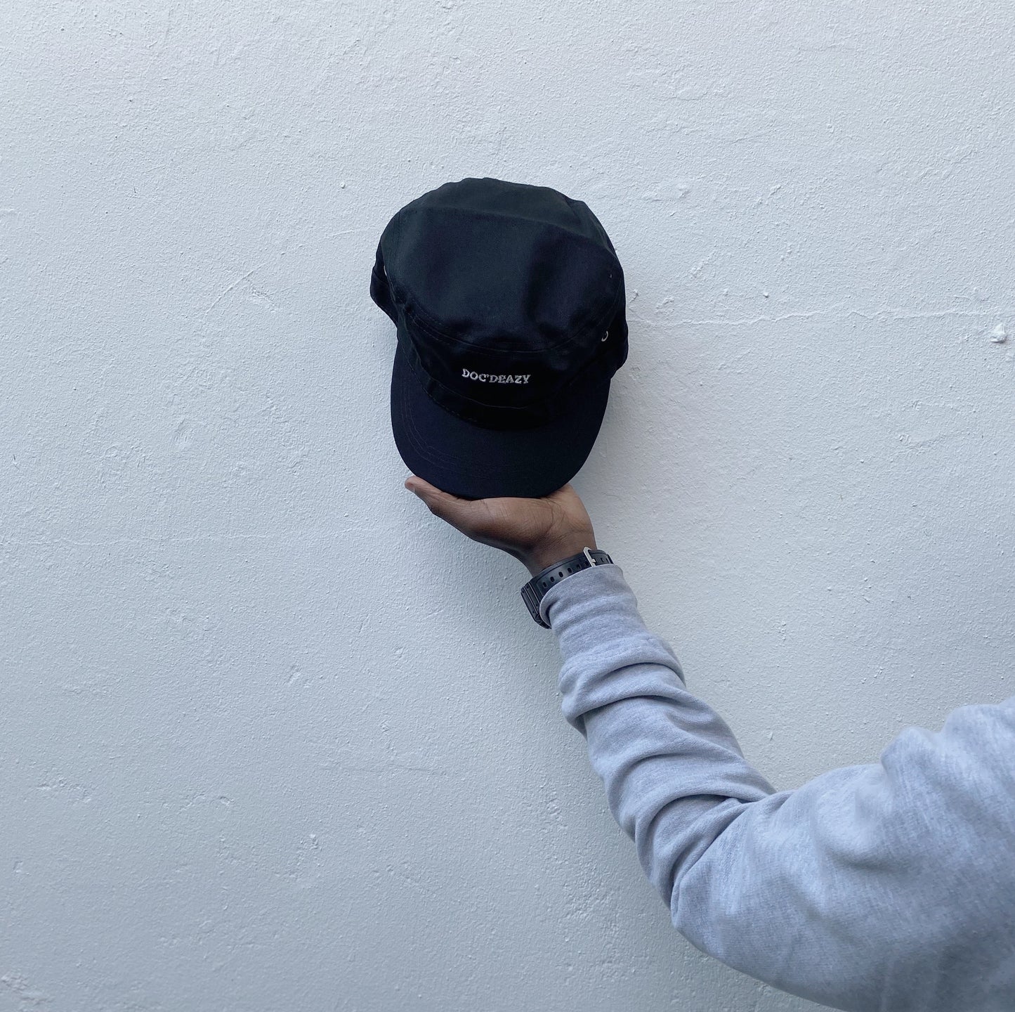 Doc Deazy Military Cap Black