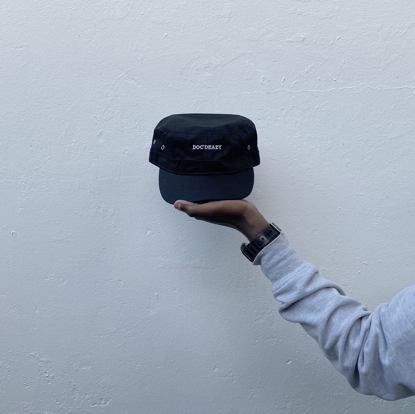Doc Deazy Military Cap Black